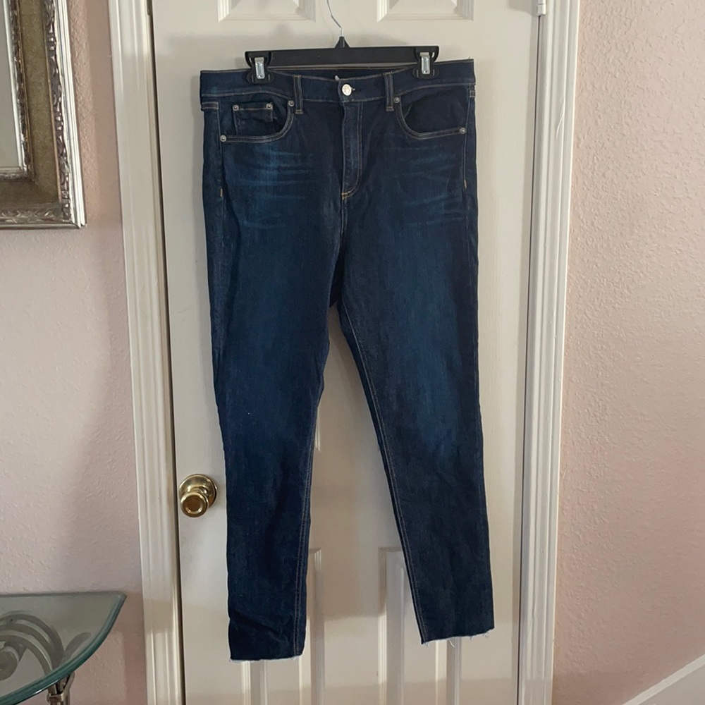 Rag & Bone Blue Denim Skinny Ankle Jeans - Picture 1 of 7
